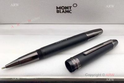 2018 Copy Mont Blanc Meisterstuck 149 Rollerball Pen / All Black Matte